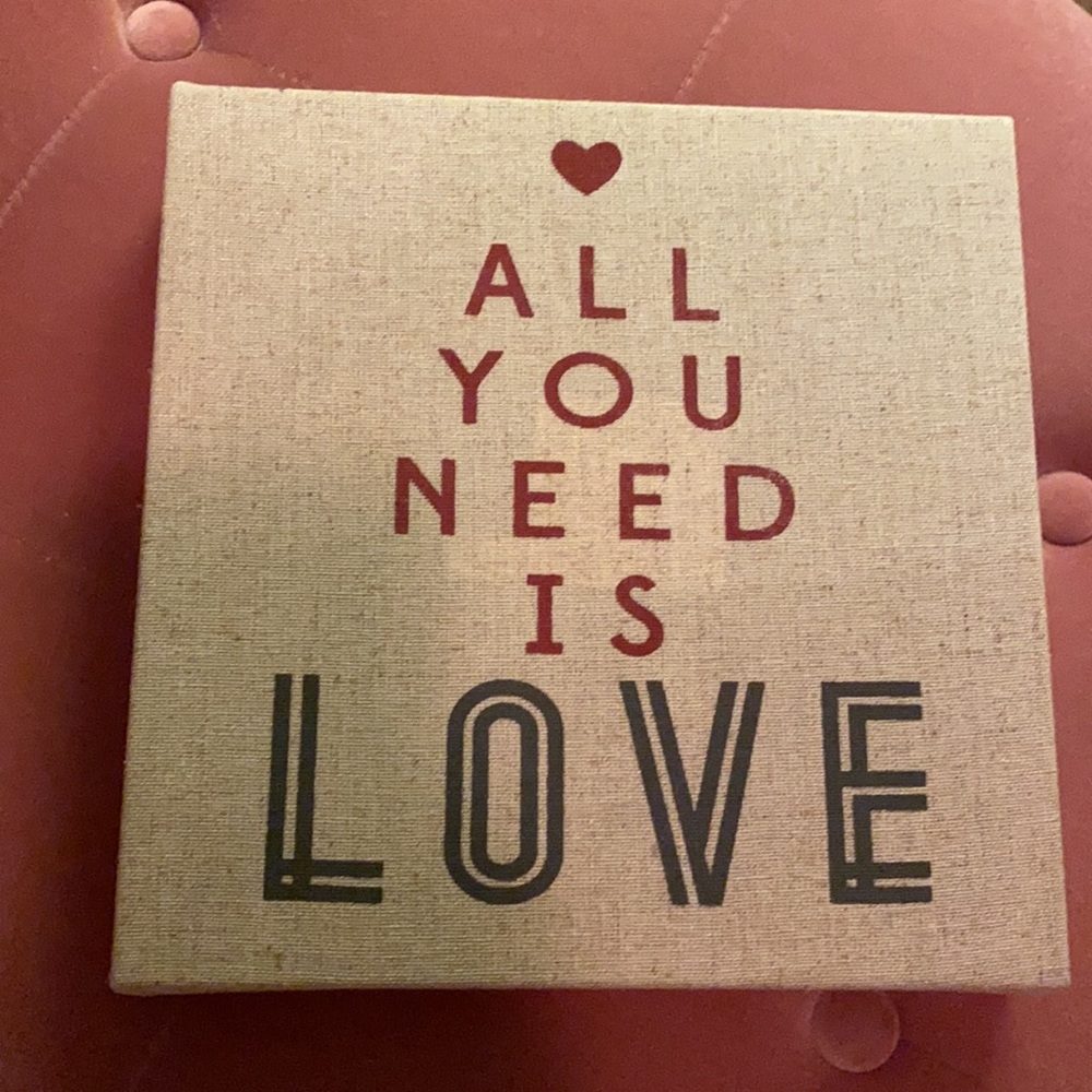 All you need is Love 💕 sign / wall decor